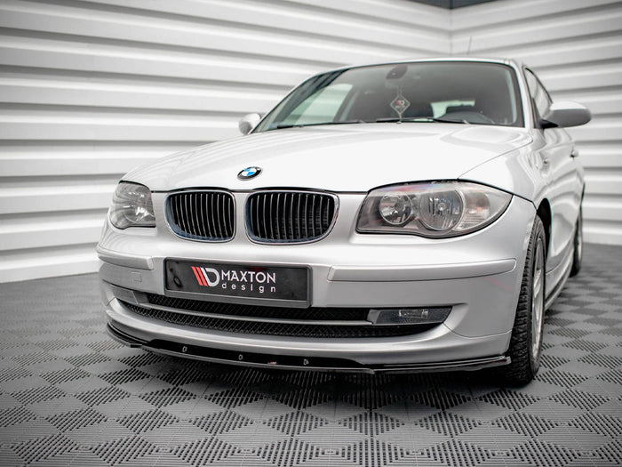 BMW 1 E81 Facelift Front Splitter V.2 - Maxton Design