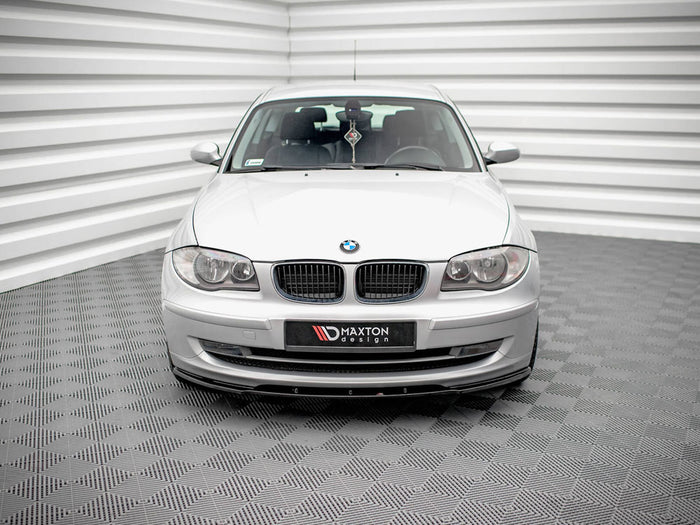 BMW 1 E81 Facelift Front Splitter V.2 - Maxton Design