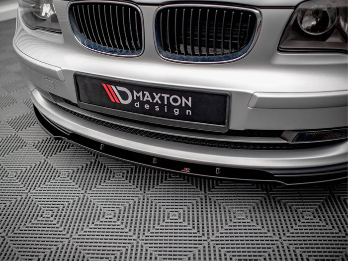 BMW 1 E81 Facelift Front Splitter V.2 - Maxton Design