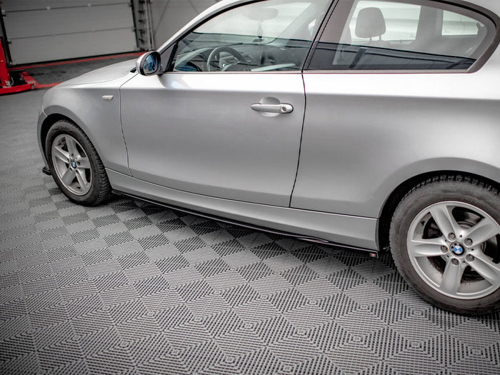 BMW 1 E81 Facelift Side Skirts Diffusers V.2 - Maxton Design