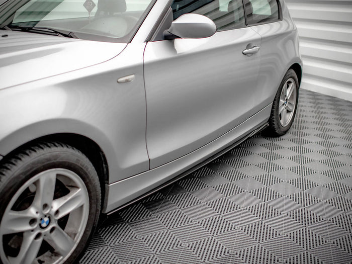 BMW 1 E81 Facelift Side Skirts Diffusers V.2 - Maxton Design