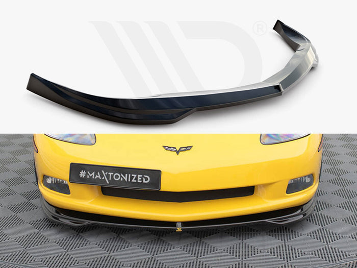 Chevrolet Corvette C6 Front Splitter - Maxton Design