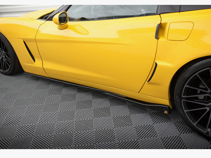 Chevrolet Corvette C6 Side Skirts Diffusers - Maxton Design