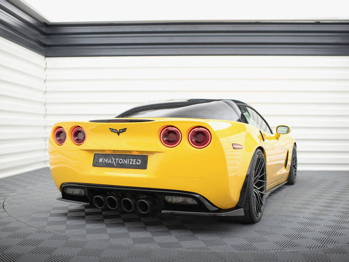 Chevrolet Corvette C6 Rear Side Splitters - Maxton Design