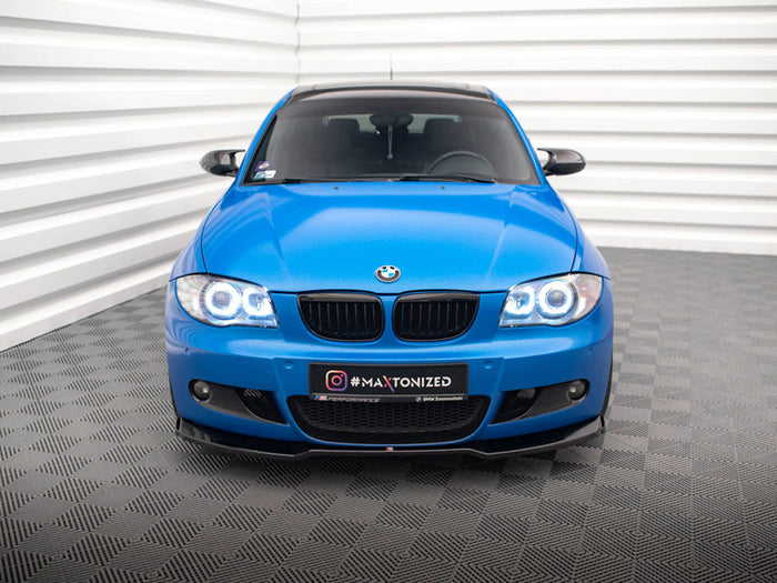 BMW 1 M-Pack E87 / E81 Facelift Front Splitter V.1 - Maxton Design