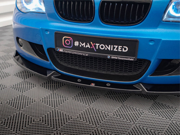 BMW 1 M-Pack E87 / E81 Facelift Front Splitter V.2 - Maxton Design