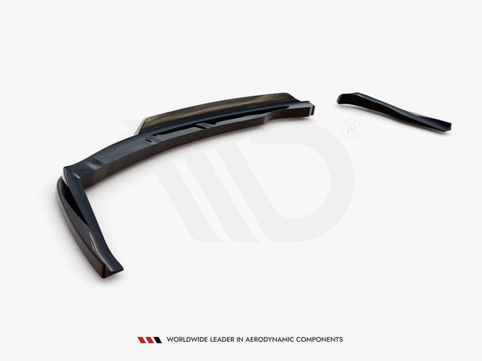 BMW 1 M-Pack E87 Facelift Central Rear Splitter (Vertical Bars) - Maxton Design