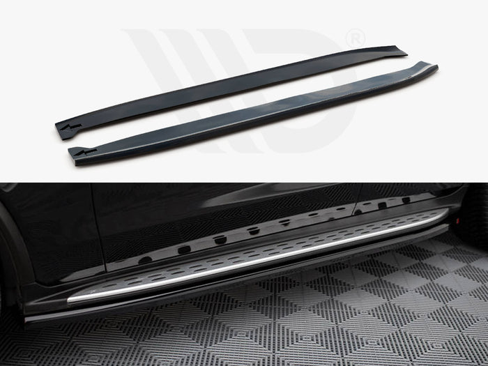 Mercedes-AMG GLC 63 SUV / Coupe X253 / C253 Side Skirts Diffusers - Maxton Design