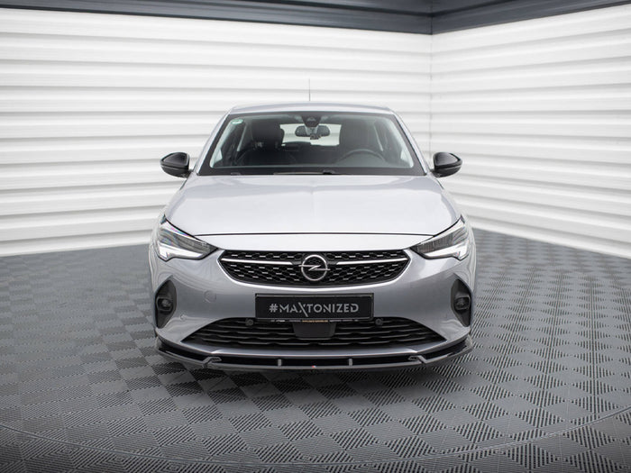 Opel Corsa F (Mk6) Front Splitter V.1 - Maxton Design