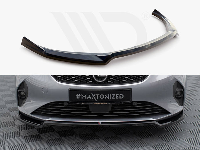 Opel Corsa F (Mk6) Front Splitter V.2 - Maxton Design