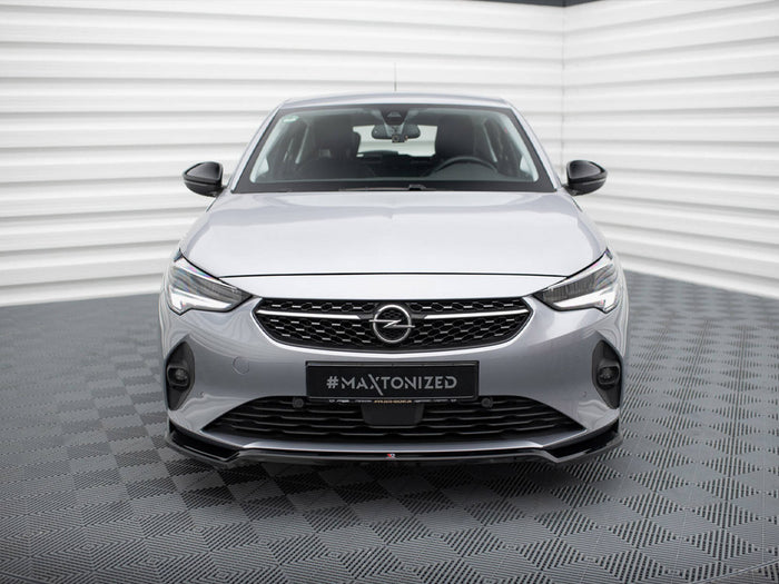 Opel Corsa F (Mk6) Front Splitter V.2 - Maxton Design