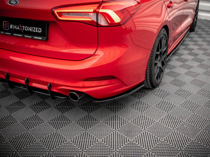 Ford Focus ST Estate Mk4 Rear Side Splitters V.5 - Maxton Design