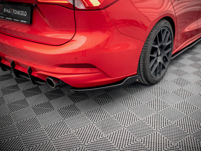 Ford Focus ST Estate Mk4 Rear Side Splitters V.6 - Maxton Design
