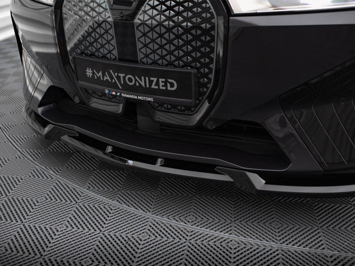 BMW iX M-Pack i20 Front Splitter V.1 - Maxton Design