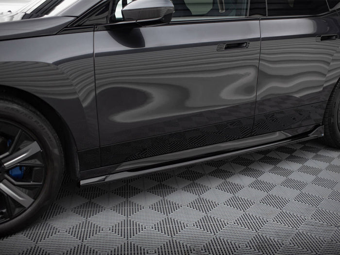 BMW iX M-Pack i20 Side Skirts Diffusers - Maxton Design