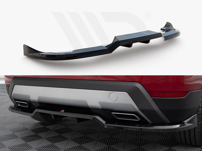 Rear Splitter (Vertical Bars) Seat Arona FR Mk1 - Maxton Design