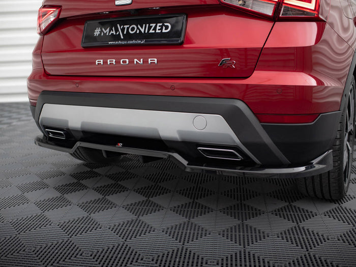 Rear Splitter (Vertical Bars) Seat Arona FR Mk1 - Maxton Design