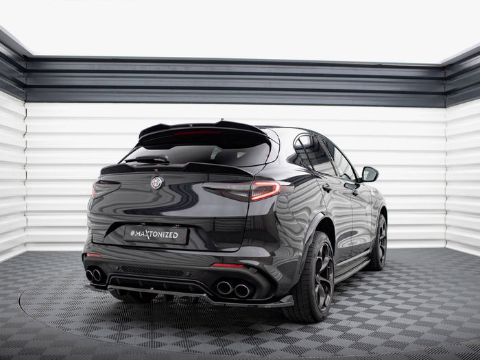 Upper Spoiler CAP 3D Alfa Romeo Stelvio Mk1 - Maxton Design