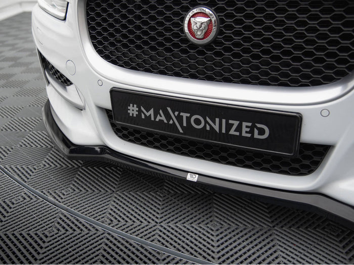 Jaguar XE R-Sport X760 Front Splitter V.1 - Maxton Design