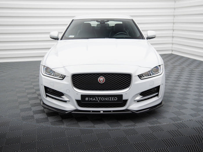 Jaguar XE R-Sport X760 Front Splitter V.2 - Maxton Design