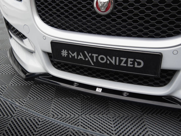 Jaguar XE R-Sport X760 Front Splitter V.2 - Maxton Design