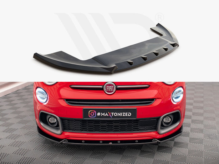 Fiat 500X Sport Mk1 Facelift Front Splitter - Maxton Design