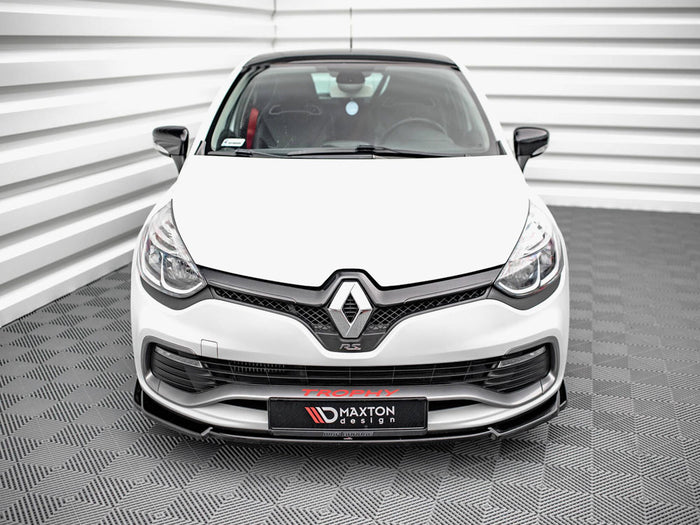 Renault Clio RS Mk4 Front Splitter V.2 - Maxton Design