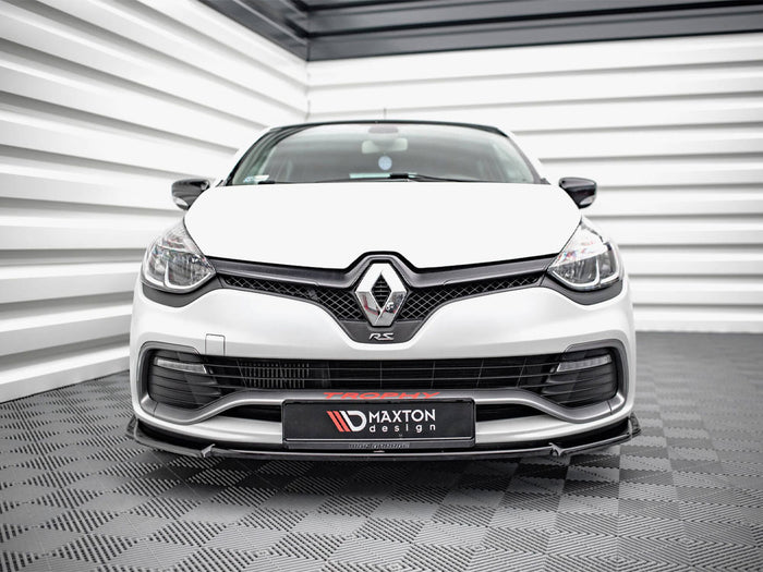 Renault Clio RS Mk4 Front Splitter V.2 - Maxton Design