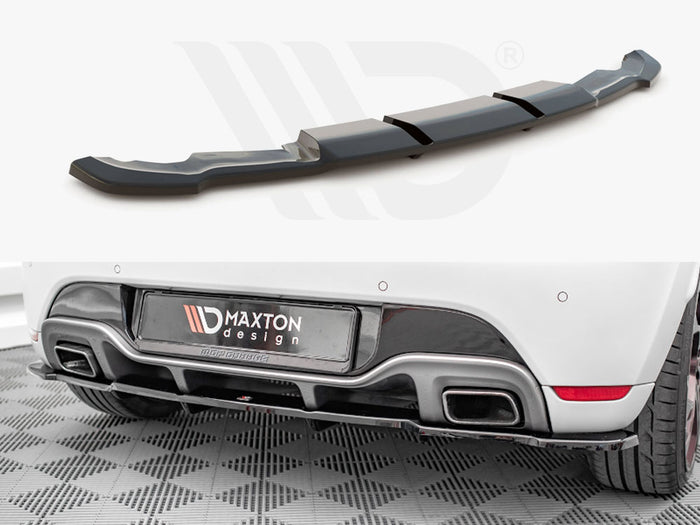 Renault Clio RS Mk4 Rear Splitter (Vertical Bars) - Maxton Design