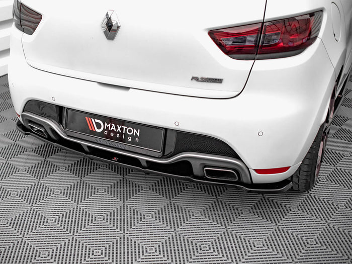 Renault Clio RS Mk4 Rear Splitter (Vertical Bars) - Maxton Design