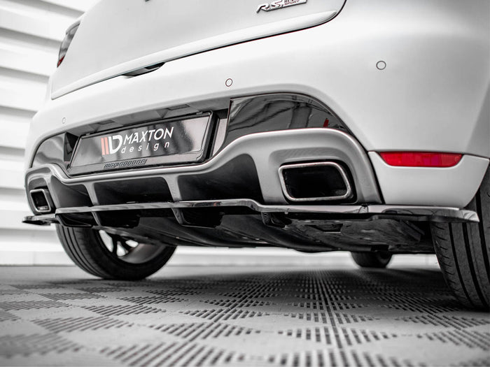 Renault Clio RS Mk4 Rear Splitter (Vertical Bars) - Maxton Design