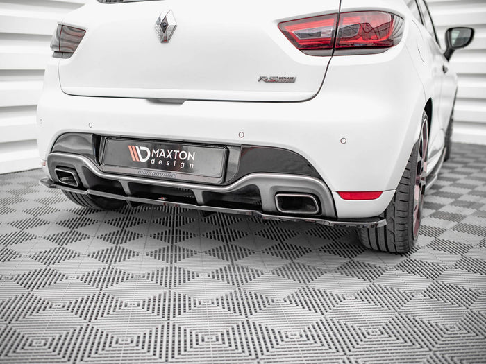 Renault Clio RS Mk4 Rear Splitter (Vertical Bars) - Maxton Design