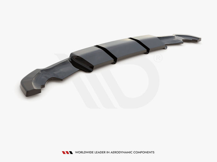 Renault Clio RS Mk4 Rear Splitter (Vertical Bars) - Maxton Design