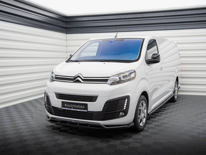 Citroen Jumpy Mk3 Front Splitter - Maxton Design