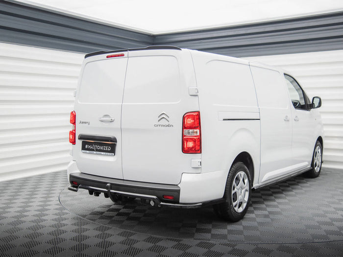 Citroen Jumpy L3 Mk3 Central Rear Splitter (Vertical Bars) - Maxton Design
