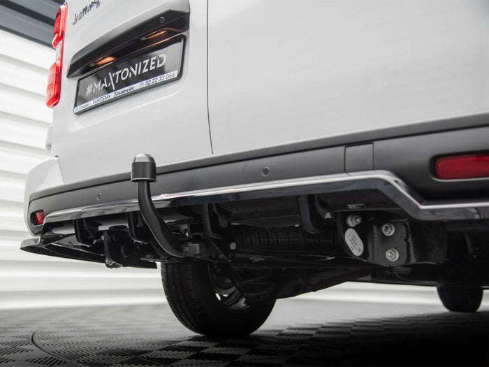 Citroen Jumpy L3 Mk3 Central Rear Splitter (Vertical Bars) - Maxton Design