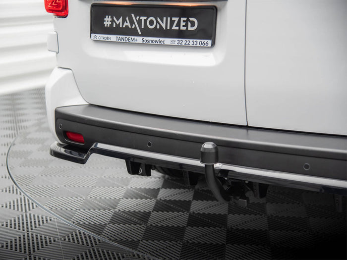 Citroen Jumpy L3 Mk3 Central Rear Splitter (Vertical Bars) - Maxton Design