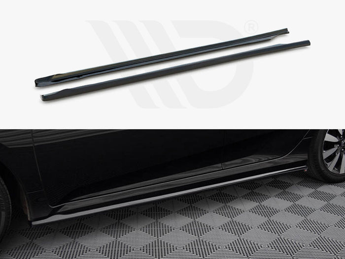 Honda Civic Mk10 Side Skirts Diffusers - Maxton Design