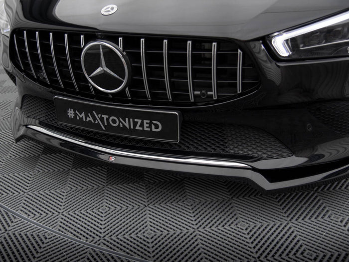 Front Splitter V.1 Mercedes-Benz CLA C118 - Maxton Design