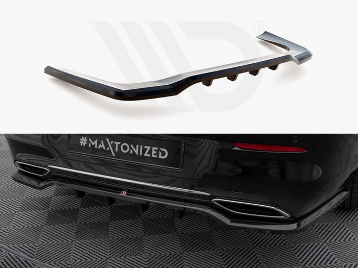 Rear Splitter (Vertical Bars) Mercedes-Benz CLA Coupe C118 - Maxton Design