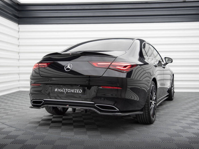 Rear Splitter (Vertical Bars) Mercedes-Benz CLA Coupe C118 - Maxton Design