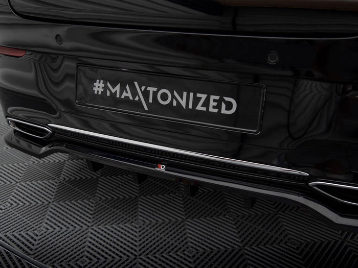 Rear Splitter (Vertical Bars) Mercedes-Benz CLA Coupe C118 - Maxton Design
