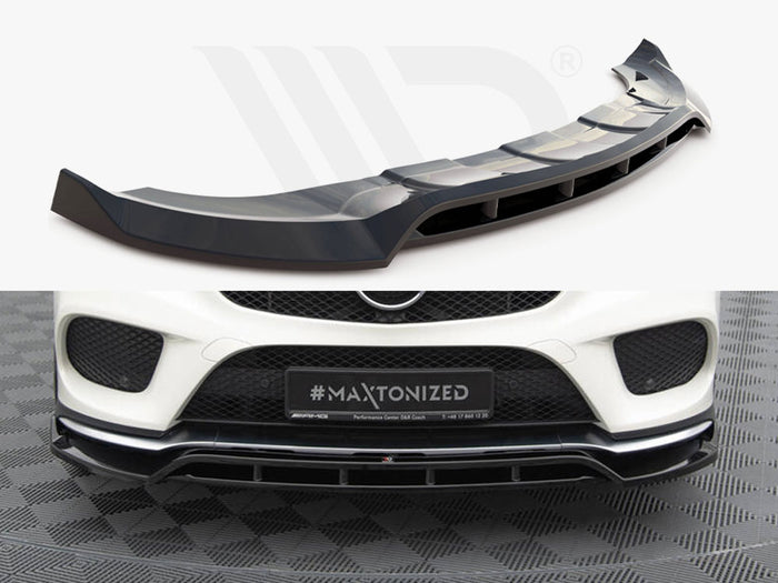 Front Splitter V.2 Mercedes-Benz GLE Coupe 43 AMG / AMG-Line C292 - Maxton Design