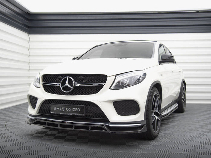 Front Splitter V.2 Mercedes-Benz GLE Coupe 43 AMG / AMG-Line C292 - Maxton Design
