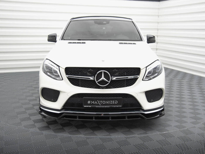 Front Splitter V.2 Mercedes-Benz GLE Coupe 43 AMG / AMG-Line C292 - Maxton Design