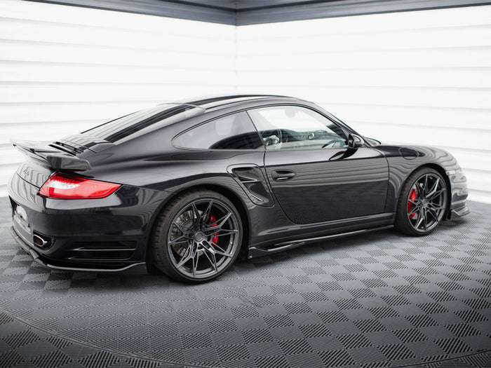 Porsche 911 Turbo 997 Side Skirts Diffusers - Maxton Design
