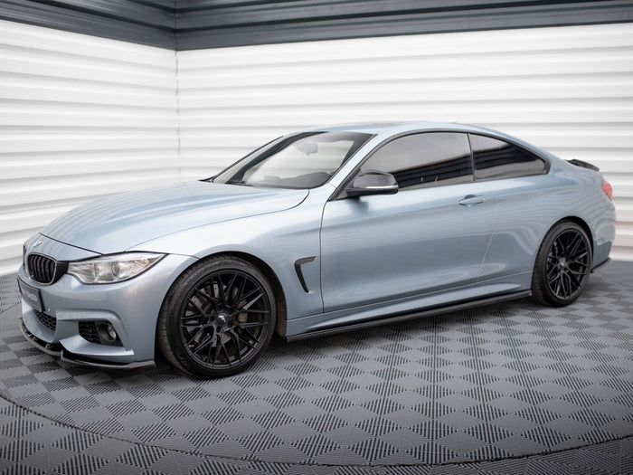 BMW 4 Coupe / Gran Coupe / Cabrio M-Sport F32 / F36 / F33 Side Skirts Diffusers V.3 - Maxton Design