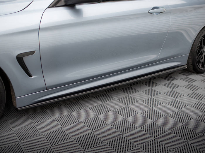 BMW 4 Coupe / Gran Coupe / Cabrio M-Sport F32 / F36 / F33 Side Skirts Diffusers V.3 - Maxton Design