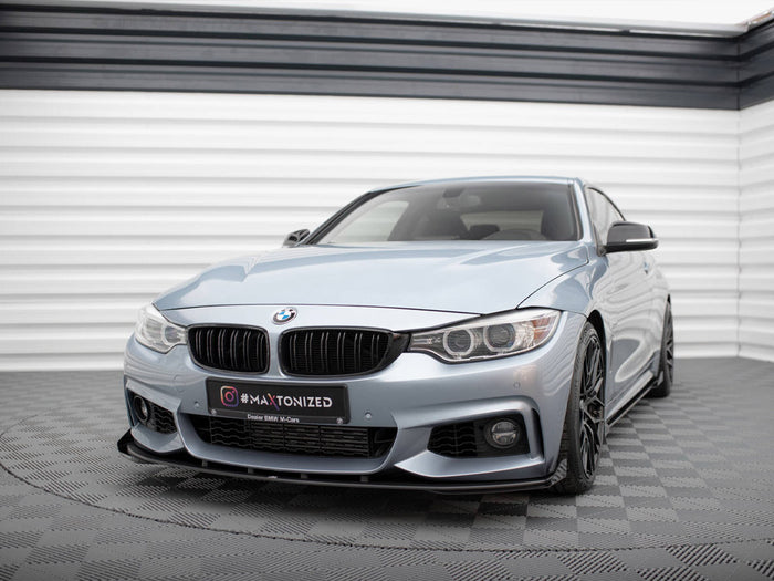 BMW 4 Coupe / Gran Coupe / Cabrio M-Pack F32 / F36 / F33 Front Flaps - Maxton Design