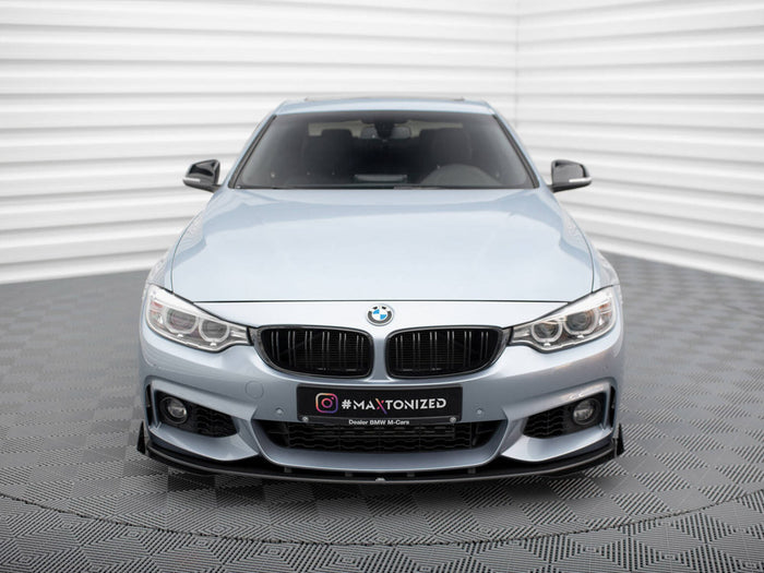 BMW 4 Coupe / Gran Coupe / Cabrio M-Pack F32 / F36 / F33 Front Flaps - Maxton Design